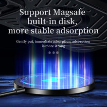 Load image into Gallery viewer, MagSafe Titanium alloy frame hollowed out case for iPhone