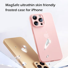 Load image into Gallery viewer, MagSafe ultrathin skin friendly frosted case for iPhone