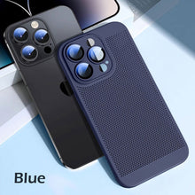 Load image into Gallery viewer, Skin friendly mesh heat dissipation frosted case for iPhone