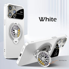 Load image into Gallery viewer, MagSafe rotating gyro stand frosted case for iPhone