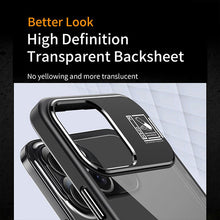 Load image into Gallery viewer, Titanium alloy invisible stand case for iPhone