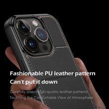 Load image into Gallery viewer, MagSafe high quality flip leather case for iPhone