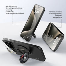 Load image into Gallery viewer, MagSafe rotating gyro stand frosted case for iPhone