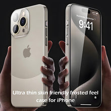 Load image into Gallery viewer, Ultra thin montage skin friendly frosted case for iPhone