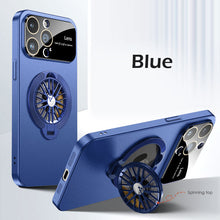 Load image into Gallery viewer, MagSafe rotating gyro stand frosted case for iPhone