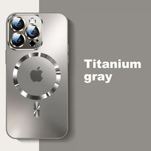 Load image into Gallery viewer, MagSafe ultra-thin metal camera frame frosted case for iPhone
