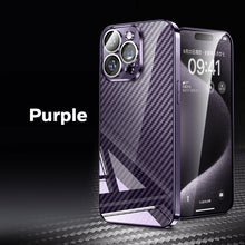 Load image into Gallery viewer, MagSafe lightweight carbon fiber frosted case for iPhone