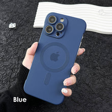 Load image into Gallery viewer, MagSafe ultra-thin semi enclosure frosted case for iPhone