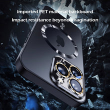 Load image into Gallery viewer, MagSafe ultra-thin metal camera frame frosted case for iPhone