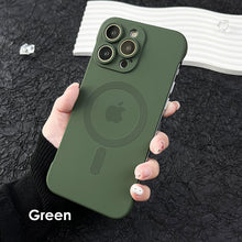 Load image into Gallery viewer, MagSafe ultra-thin semi enclosure frosted case for iPhone