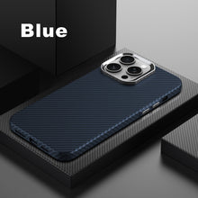 Load image into Gallery viewer, MagSafe ultra thin carbon fiber frosted case for iPhone