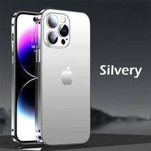 Load image into Gallery viewer, Ultra thin titanium alloy frame frosted case for iPhone