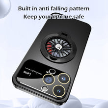 Load image into Gallery viewer, MagSafe rotating gyro stand frosted case for iPhone