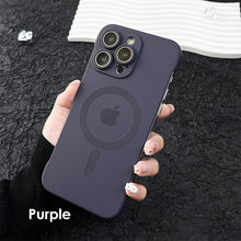 Load image into Gallery viewer, MagSafe ultra-thin semi enclosure frosted case for iPhone