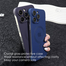 Load image into Gallery viewer, MagSafe ultra-thin semi enclosure frosted case for iPhone