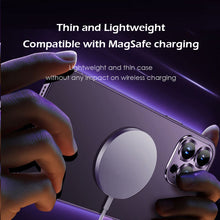 Load image into Gallery viewer, Ultra thin titanium alloy frame frosted case for iPhone