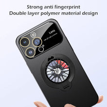 Load image into Gallery viewer, MagSafe rotating gyro stand frosted case for iPhone