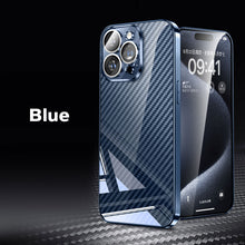 Load image into Gallery viewer, MagSafe lightweight carbon fiber frosted case for iPhone
