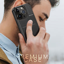Load image into Gallery viewer, MagSafe high quality flip leather case for iPhone