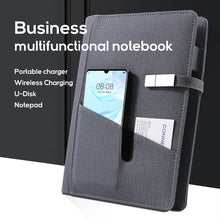 Load image into Gallery viewer, Multifunctional mobile power business notebook(Free shipping)