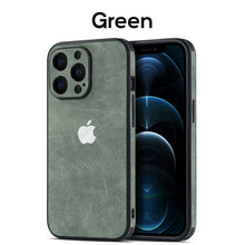 Load image into Gallery viewer, Premium leather texture case for iPhone