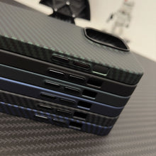 Load image into Gallery viewer, MagSafe lightweight carbon fiber case for iPhone