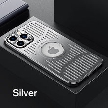 Load image into Gallery viewer, MagSafe metal back hollow case for iPhone