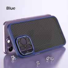 Load image into Gallery viewer, Carbon fiber skin-friendly drop resistant case for iPhone
