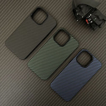 Load image into Gallery viewer, MagSafe lightweight carbon fiber case for iPhone