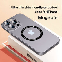 Load image into Gallery viewer, MagSafe ultra thin skin friendly scrub feel case for iPhone
