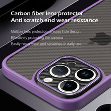 Load image into Gallery viewer, Carbon fiber skin-friendly drop resistant case for iPhone