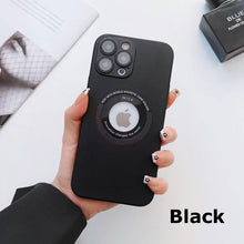 Load image into Gallery viewer, MagSafe Leather Hollow Frosting Skin friendly Case for iPhone