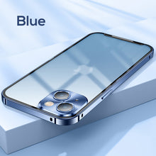 Load image into Gallery viewer, Frosted back titanium alloy frame case for iPhone