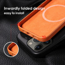 Load image into Gallery viewer, iPhone 13/12 Leather Case with MagSafe