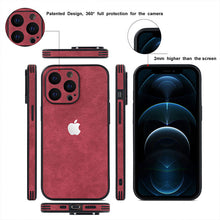 Load image into Gallery viewer, Premium leather texture case for iPhone