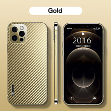 Load image into Gallery viewer, MagSafe carbon fiber frosted case for iPhone