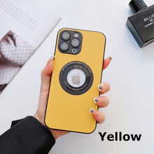 Load image into Gallery viewer, MagSafe Leather Hollow Frosting Skin friendly Case for iPhone