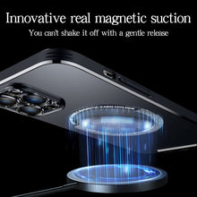 Load image into Gallery viewer, MagSafe concealed stand frosting case for iPhone