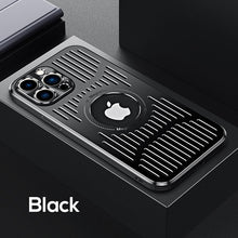 Load image into Gallery viewer, MagSafe metal back hollow case for iPhone