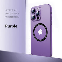 Load image into Gallery viewer, MagSafe ultra thin skin friendly scrub feel case for iPhone