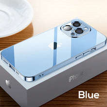 Load image into Gallery viewer, Ultra-thin diamond-grade transparent back panel case for iPhone 12/13 series