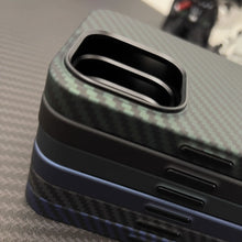 Load image into Gallery viewer, MagSafe lightweight carbon fiber case for iPhone