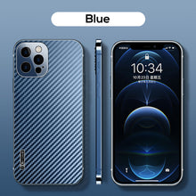 Load image into Gallery viewer, MagSafe carbon fiber frosted case for iPhone