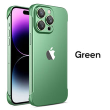 Load image into Gallery viewer, Metal camera frameless frosting case for iPhone