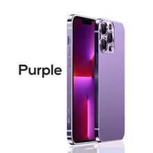 Load image into Gallery viewer, Original color alloy frame frosted case for iPhone
