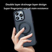 Load image into Gallery viewer, MagSafe frosting skin friendly stand case for iPhone
