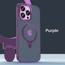 Load image into Gallery viewer, MagSafe frosting skin friendly stand case for iPhone