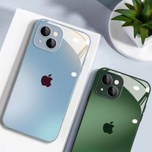 Load image into Gallery viewer, Light gradually toughened glass case for iPhone