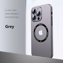 Load image into Gallery viewer, MagSafe ultra thin skin friendly scrub feel case for iPhone
