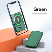 Load image into Gallery viewer, Mini Magnetic wireless fast charger with 5000mAh